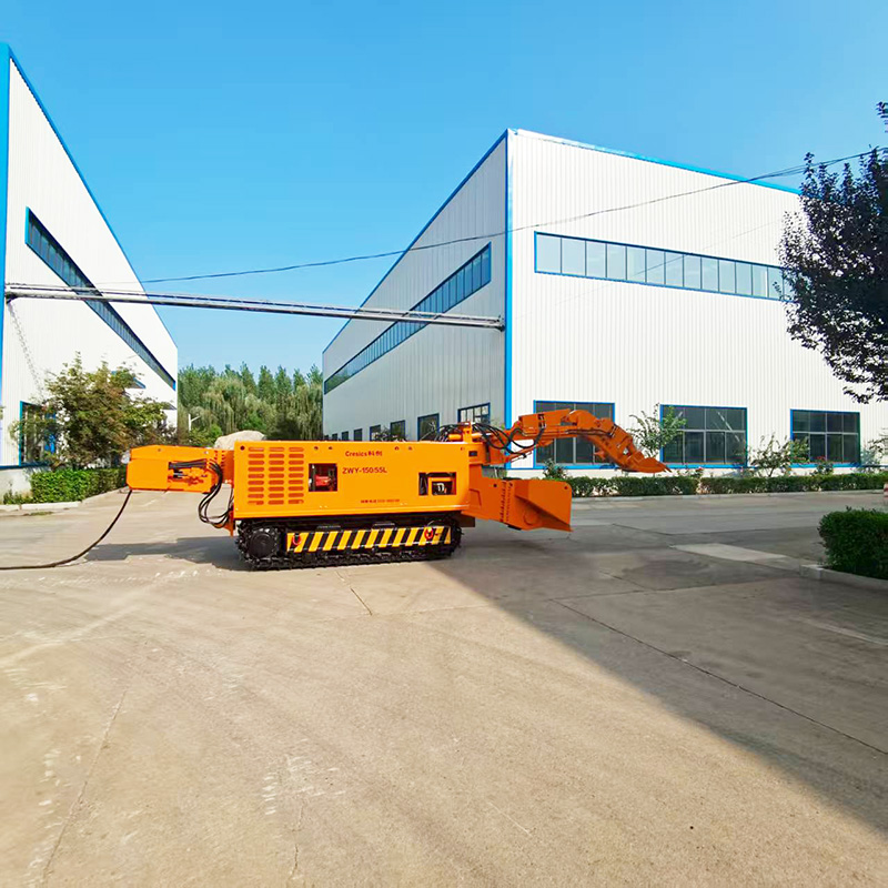 Transportador raspador e carregador de entulho