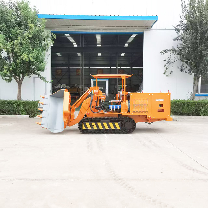 Loader Batu Pembuangan Samping Ganti Cepat