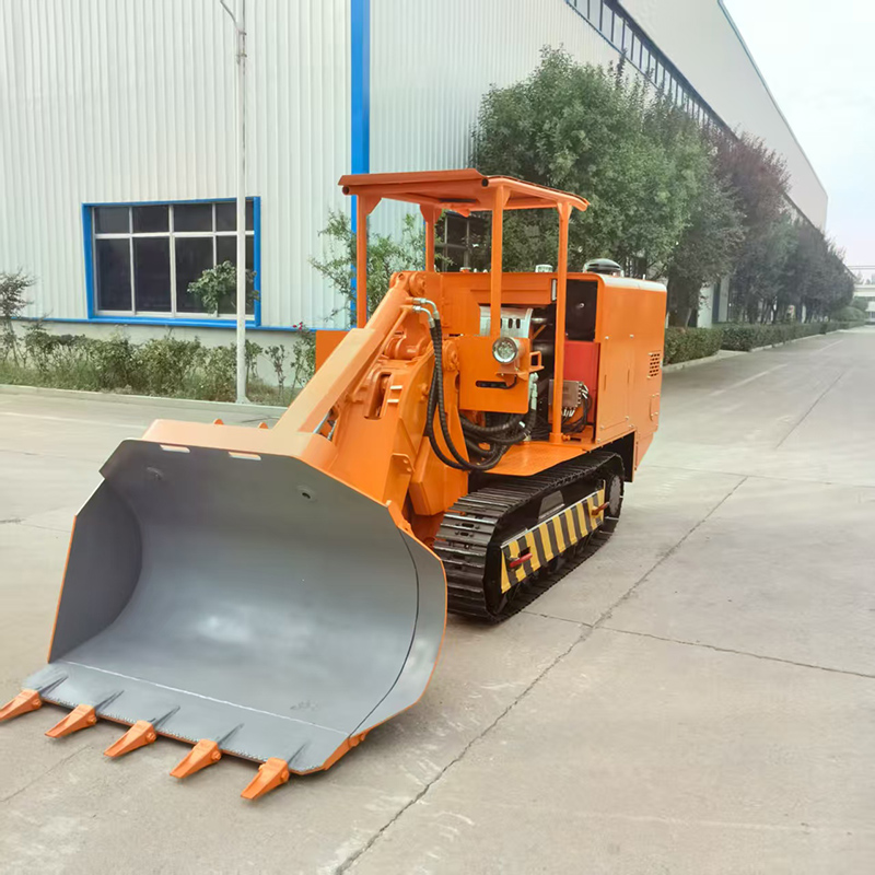 Crawler Side Unloading Rock Loader