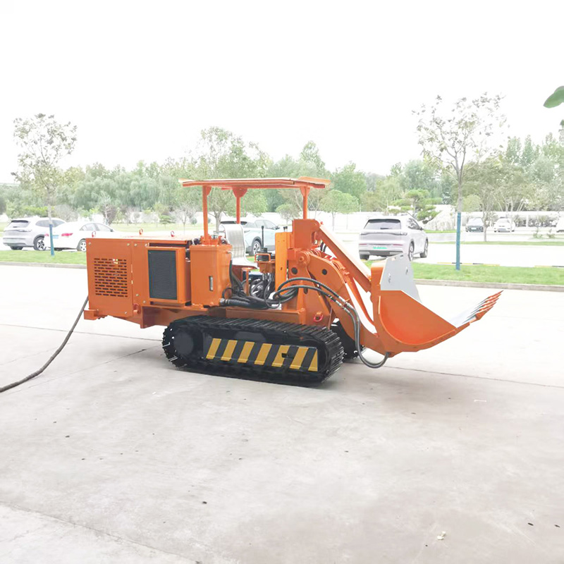 Loader Batu Pembuangan Samping Ganti Cepat