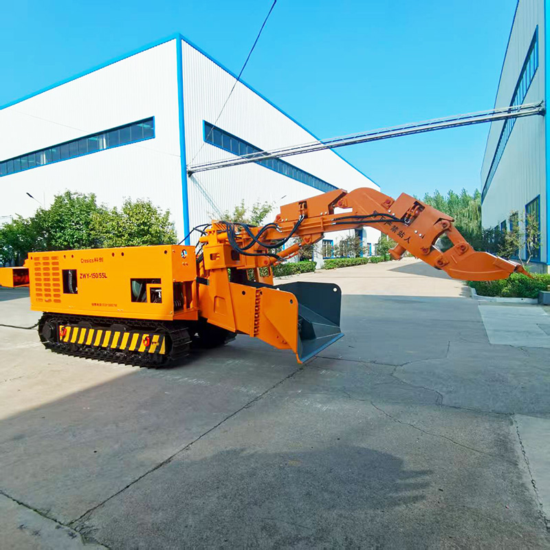 Cargadora de gran pendiente