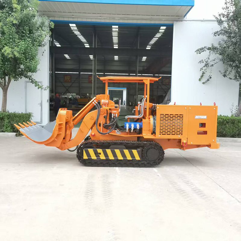 Carregadora de rochas de descarga lateral personalizada