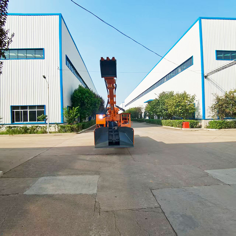 Transportador raspador e carregador de entulho