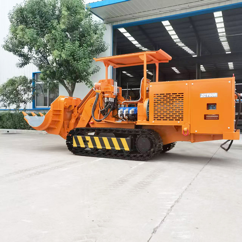 Low Type Side Dump Rock Loader