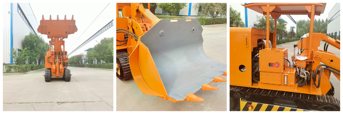 Chargeur de roches à déchargement latéral de haute qualité.jpg Chargeur de roches à déchargement latéral de haute qualité.jpg