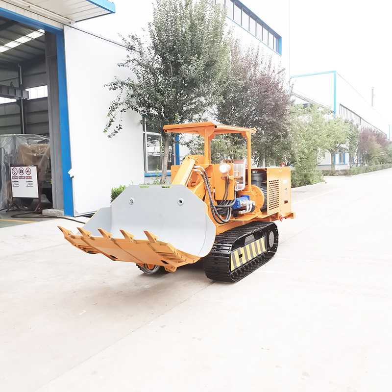 Great Side Dump Rock Loader