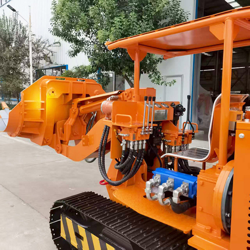 Carregadora de rochas de descarga lateral personalizada