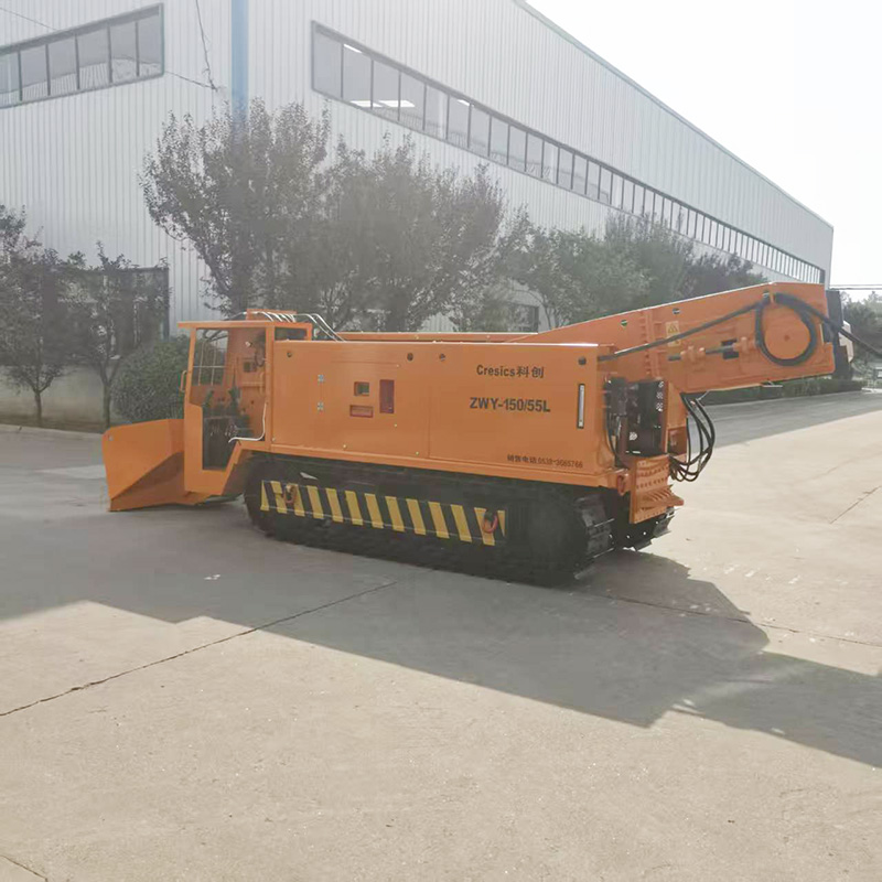 Cargador de estiércol con cinta transportadora