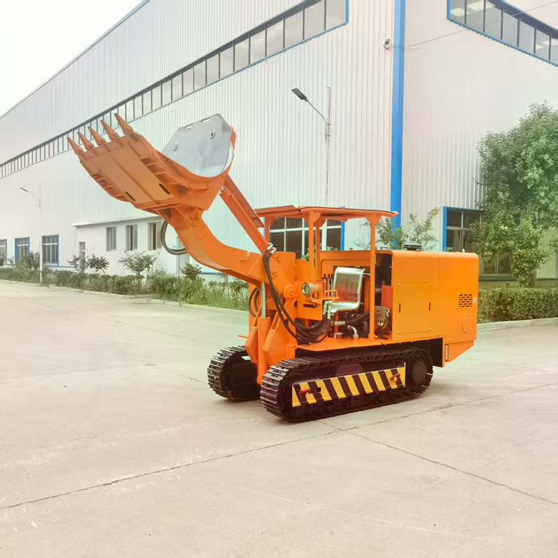 Guter seitlicher Entlade-Felslader