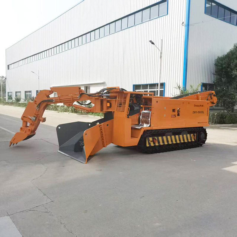 Cargadora de gran pendiente