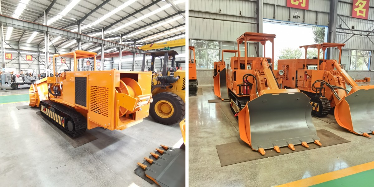 Cargadora de descarga lateral en venta