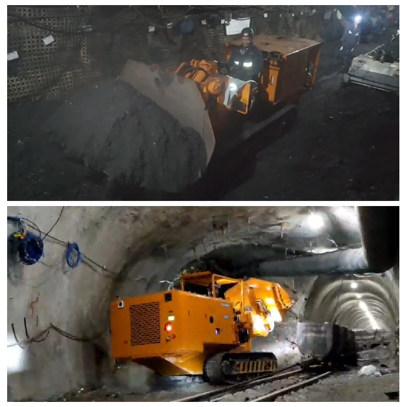 Máy xúc đá mỏ than Máy xúc đá mỏ than