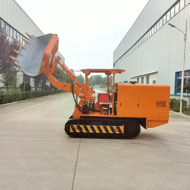 80 Side Unloading Rock Loader