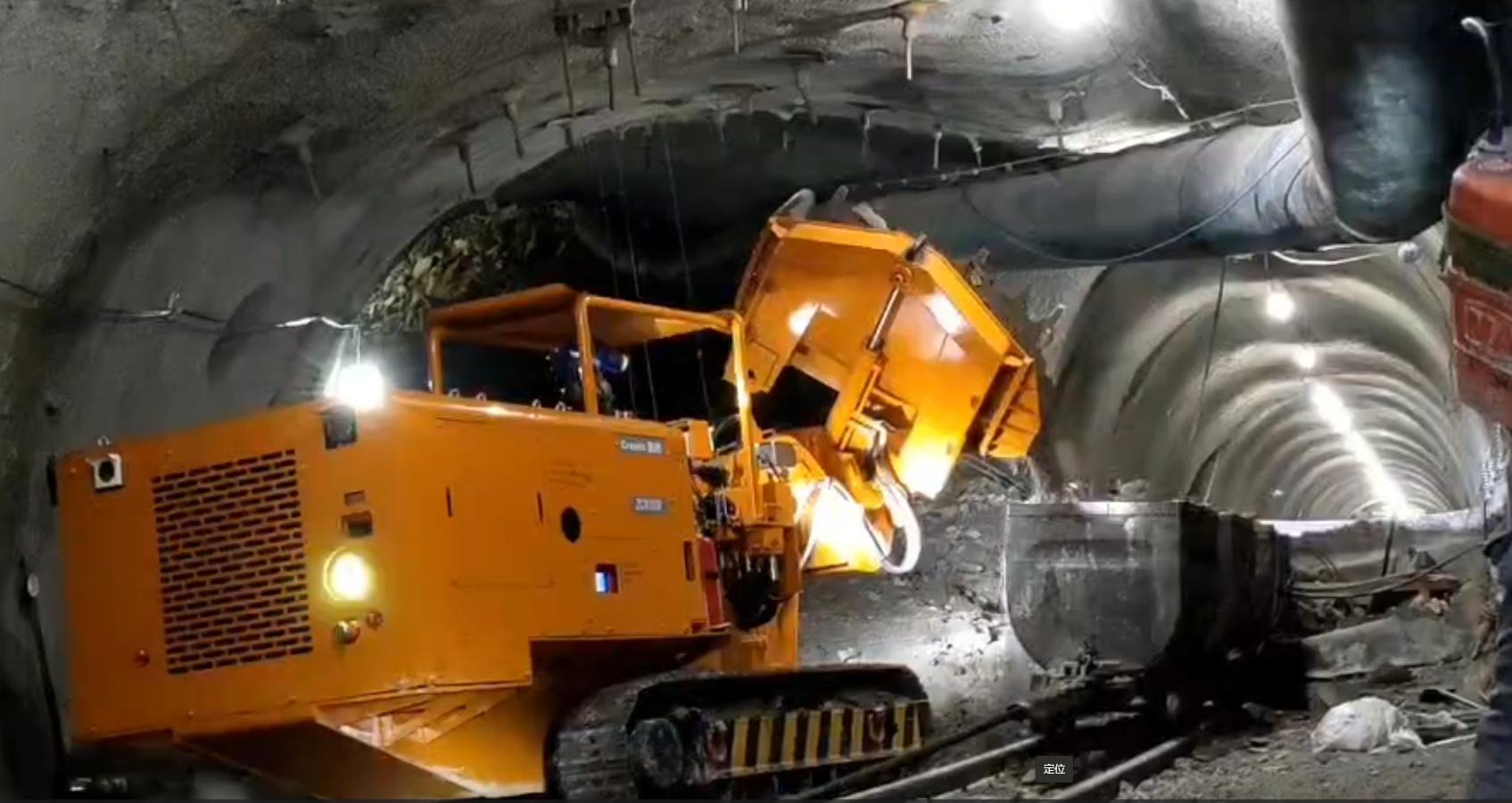 Diesel Side Dump Loader 