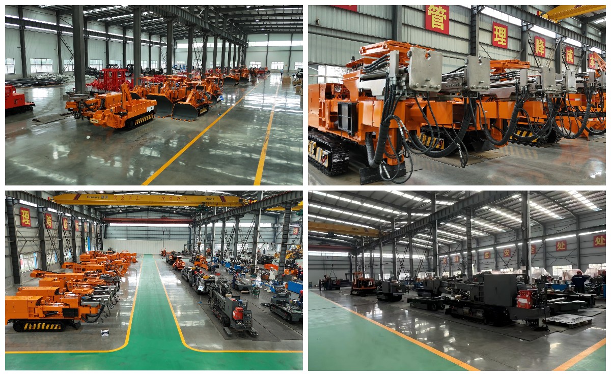 100 Боковая разгрузка каменного погрузчика