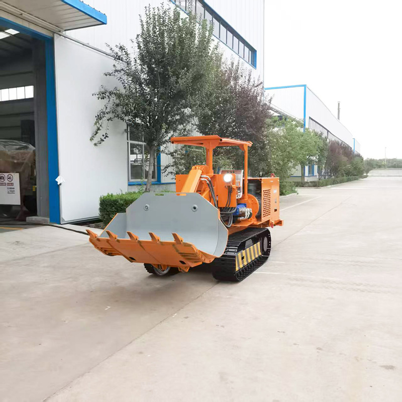 Loader Batu Pembuangan Samping Ganti Cepat