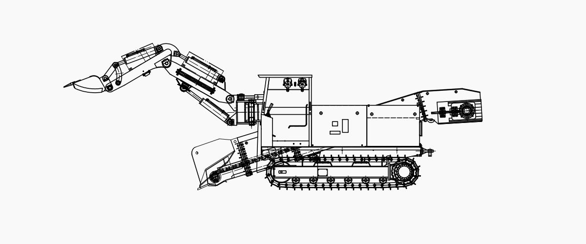 Crawler Mucking Loader Crawler Mucking Loader