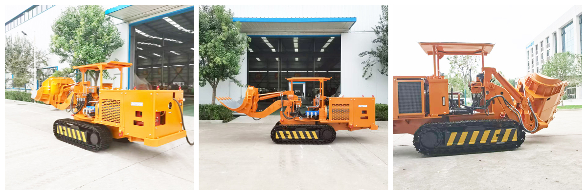 Mining Side Unloading Rock Loader