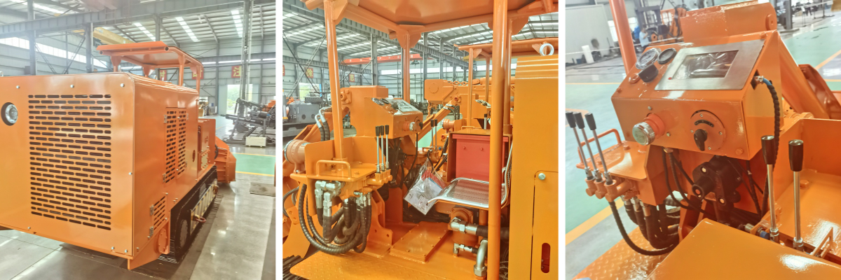 Seitenkipper-Felslader Seitenkipper-Felslader