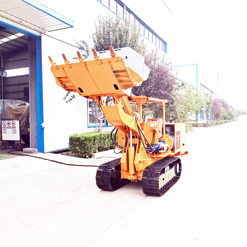 Máy xúc đá mỏ than