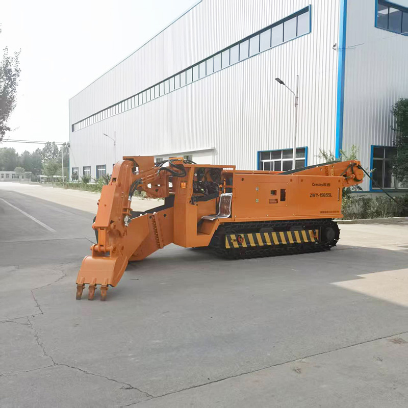 Cargadora de gran pendiente