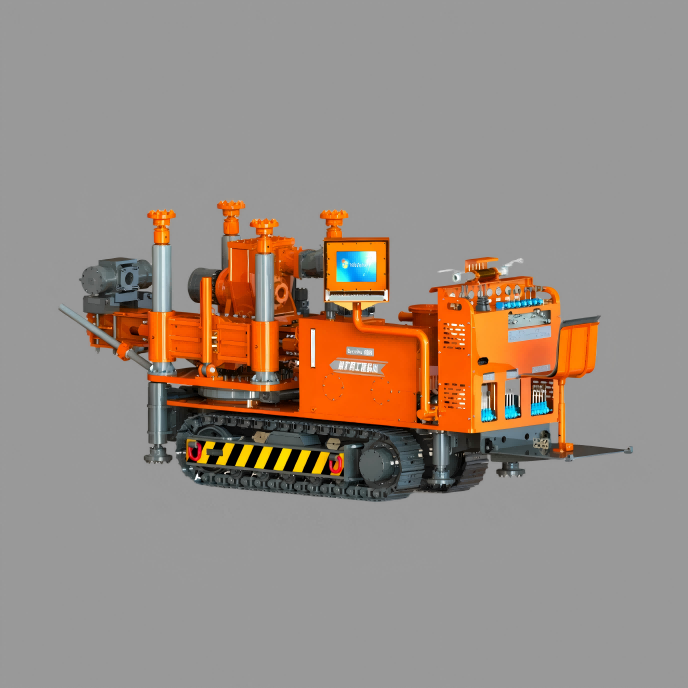 Coal mine tunnel drilling rig