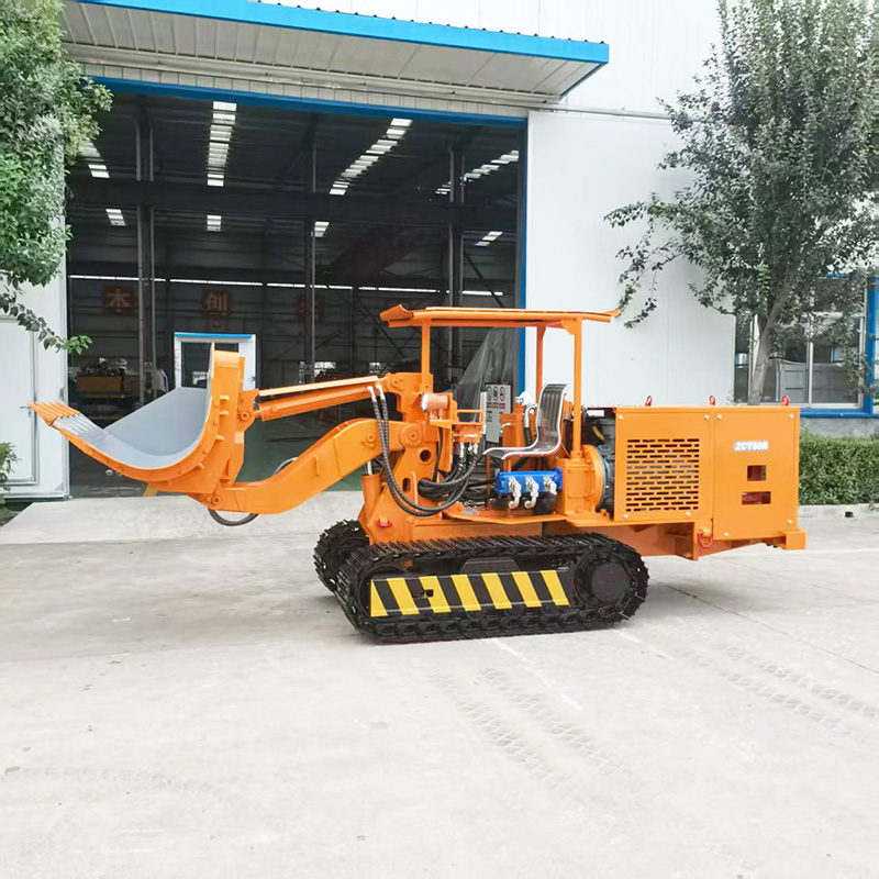 Low Type Side Dump Rock Loader