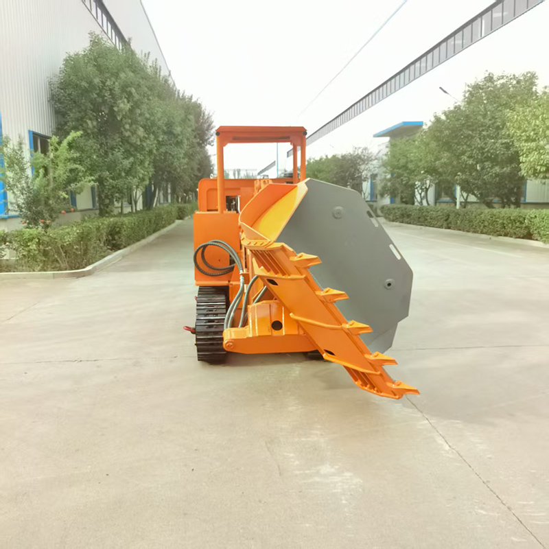 Crawler Side Unloading Rock Loader