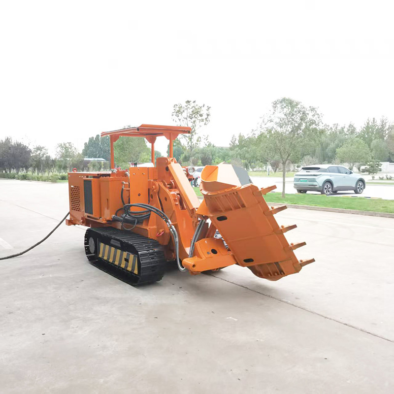 Great Side Dump Rock Loader