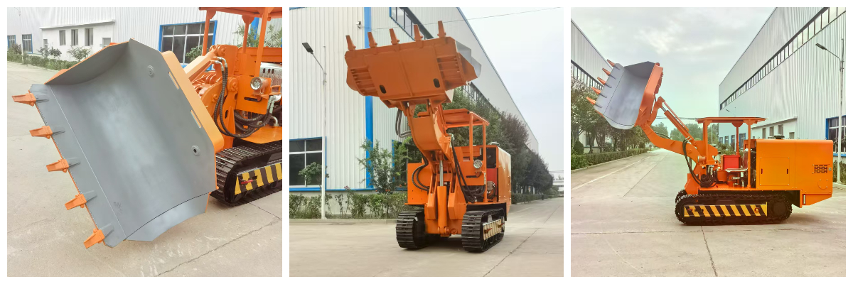 El mejor cargador lateral de rocas