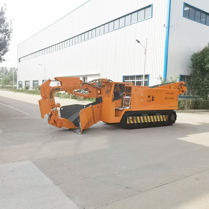 Cargadora de escombros para túneles pequeños