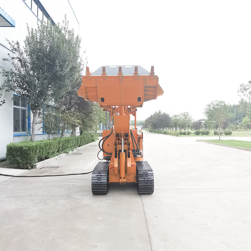 Carregadora de rochas de descarga lateral personalizada