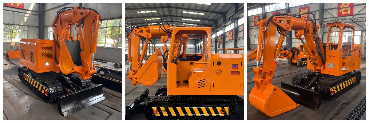 Excavadora minera diésel