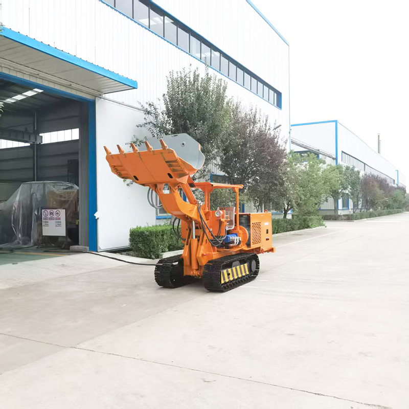 Máy xúc đá mỏ than