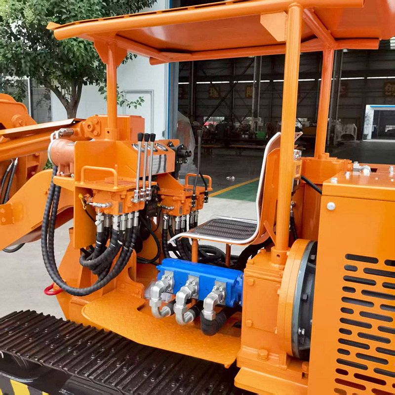 Hydraulic Side Unloading Rock Loader