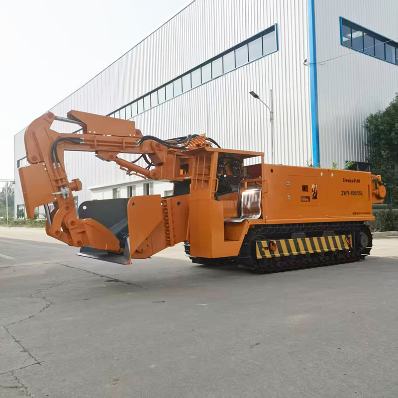 ประเภทรถตักดินแบบตีนตะขาบ