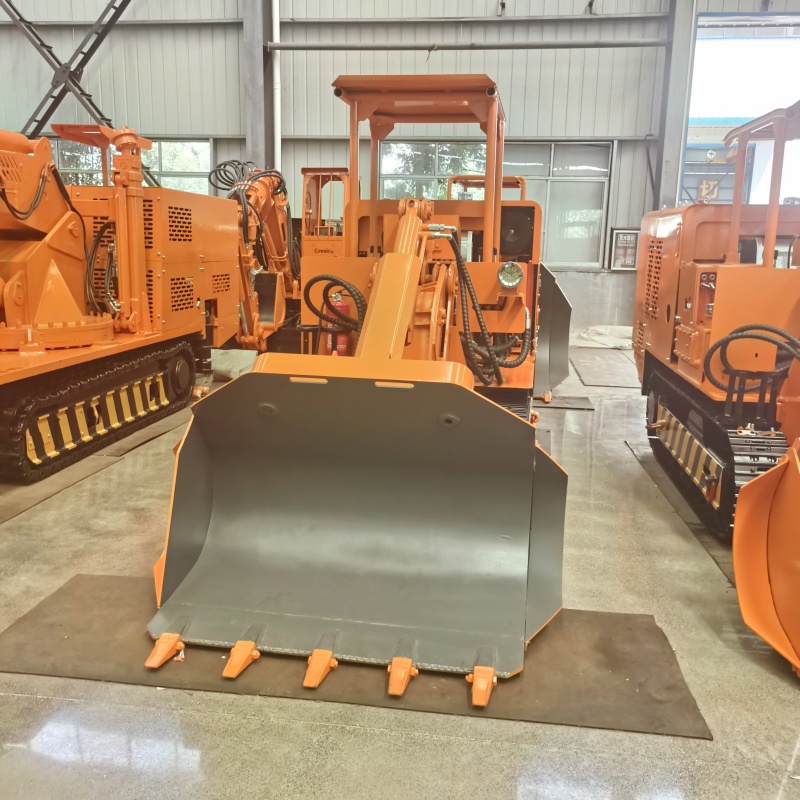 Погрузчик камня с боковой разгрузкой