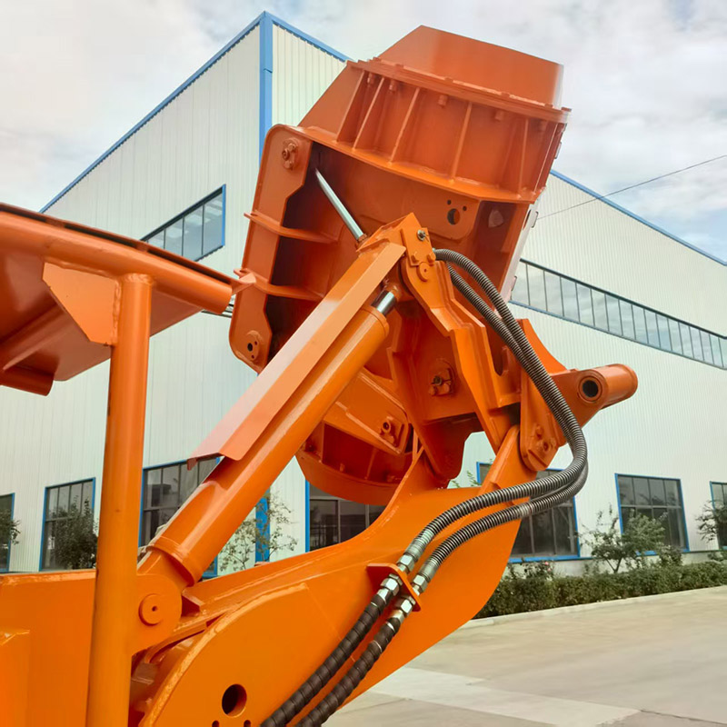 محمل الصخور لتفريغ جانب المحجر