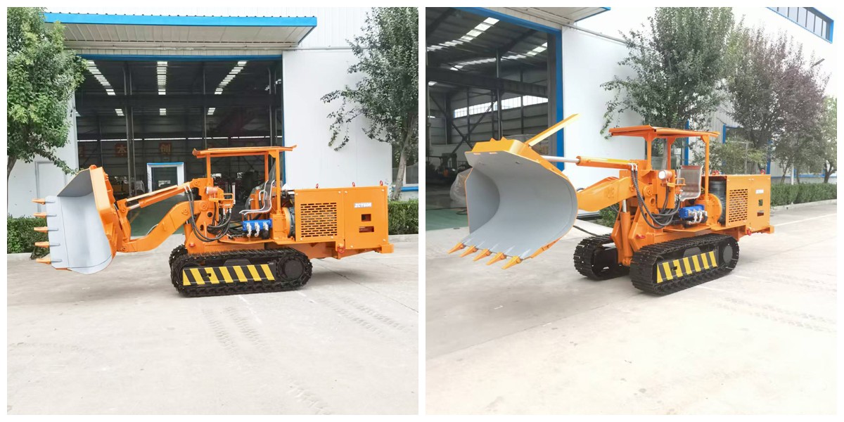 Средний погрузчик с боковой разгрузкой