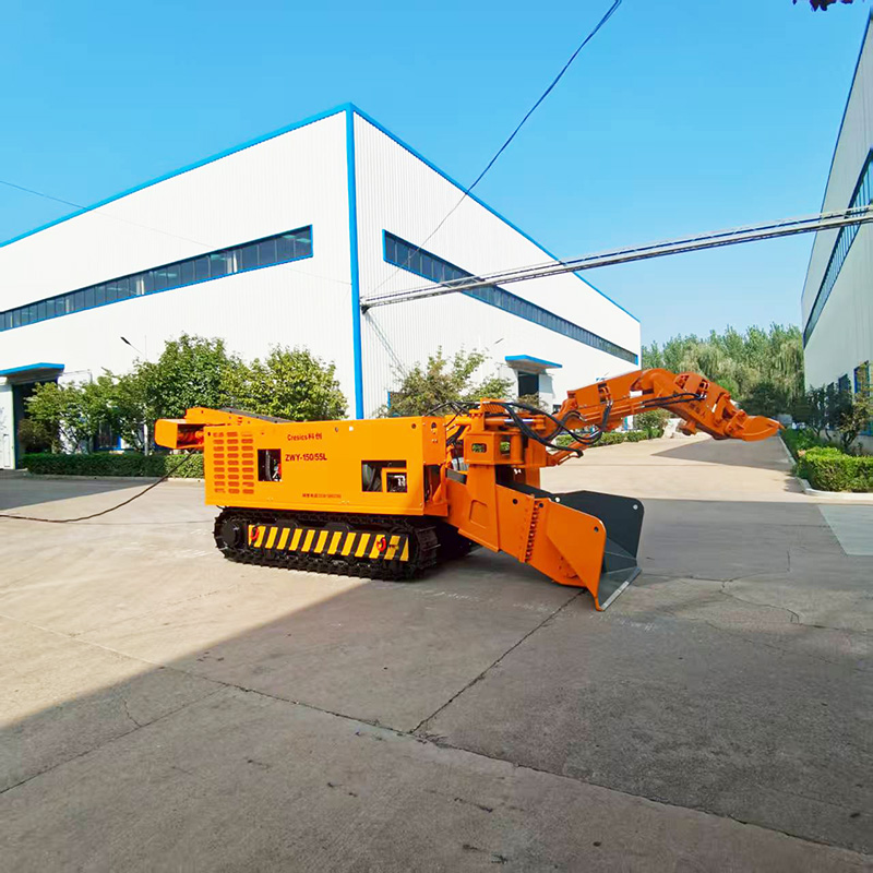 ประเภทรถตักดินแบบตีนตะขาบ