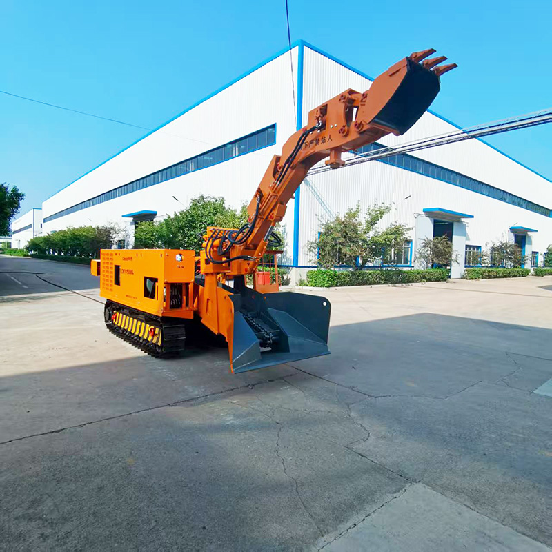 ประเภทรถตักดินแบบตีนตะขาบ