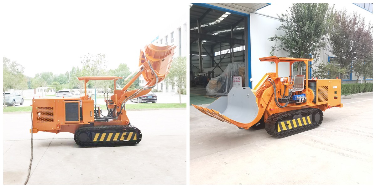 Large Side Unloading Rock Loader Large Side Unloading Rock Loader