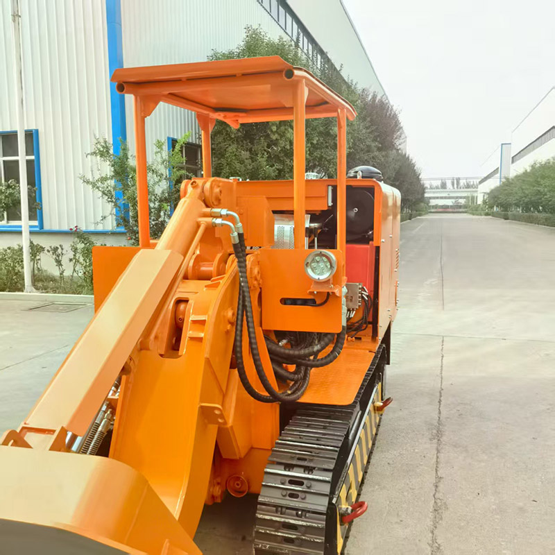 Seitlicher Entlade-Berglader für Goldminen