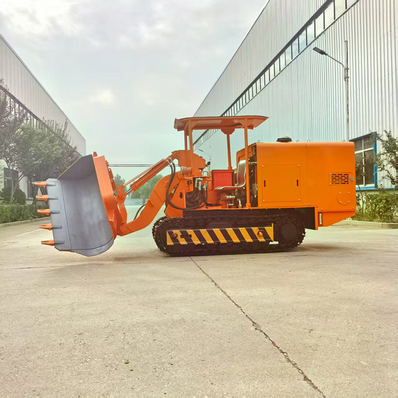 محمل الصخور لتفريغ جانب النفق