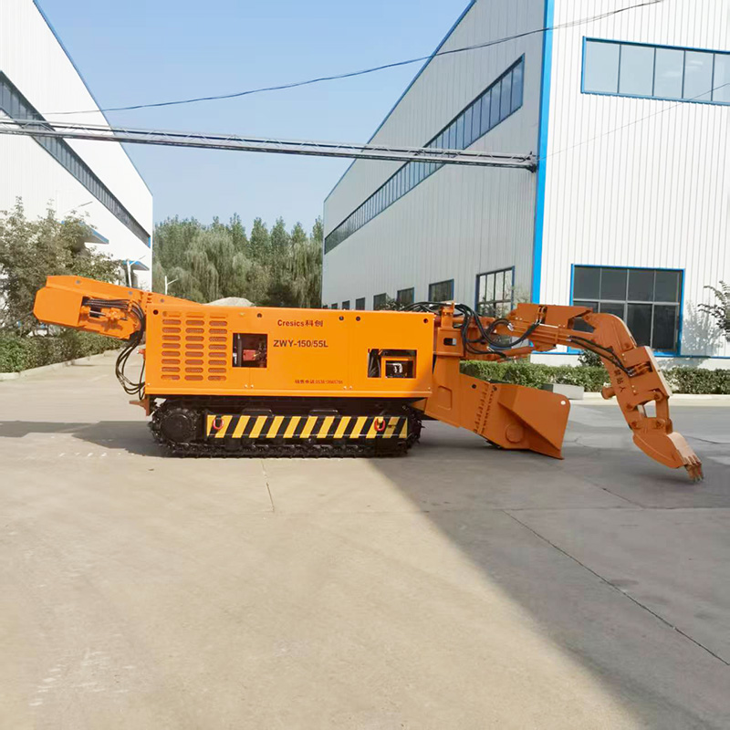 Cargadora de gran pendiente