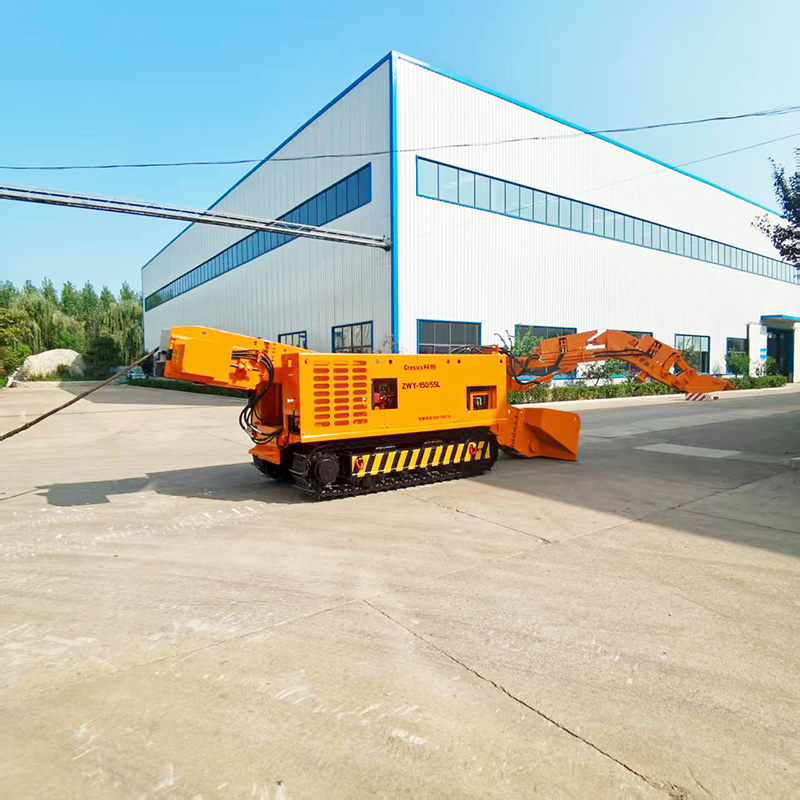 Cargadora de escombros para túneles pequeños