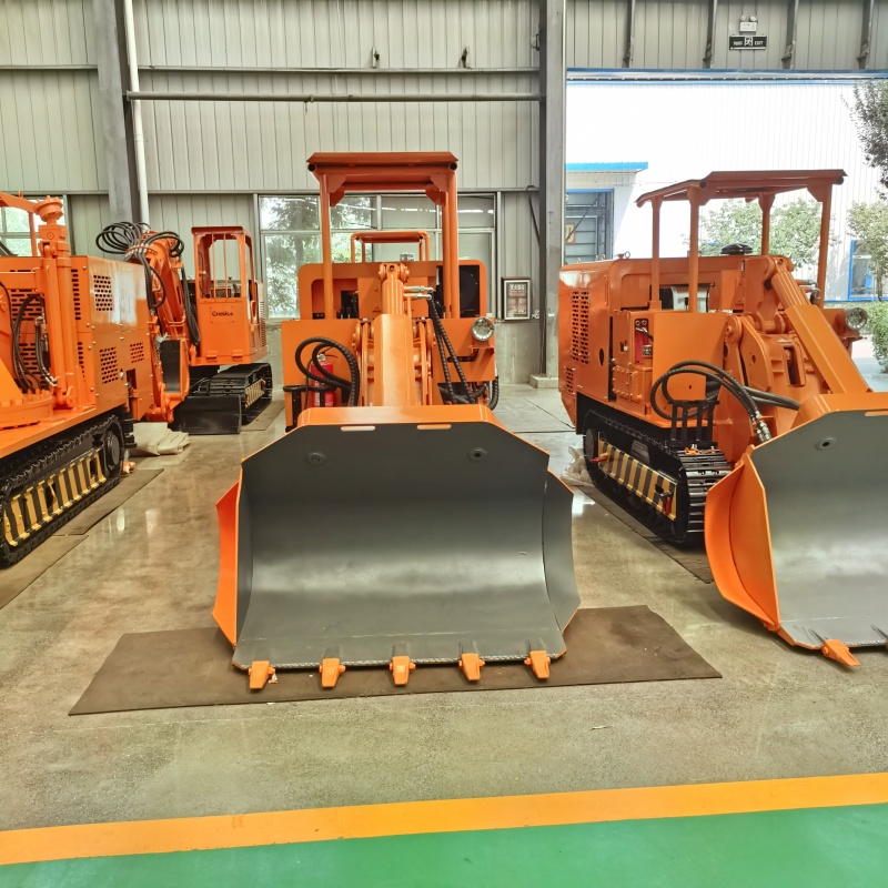 Погрузчик камня с боковой разгрузкой