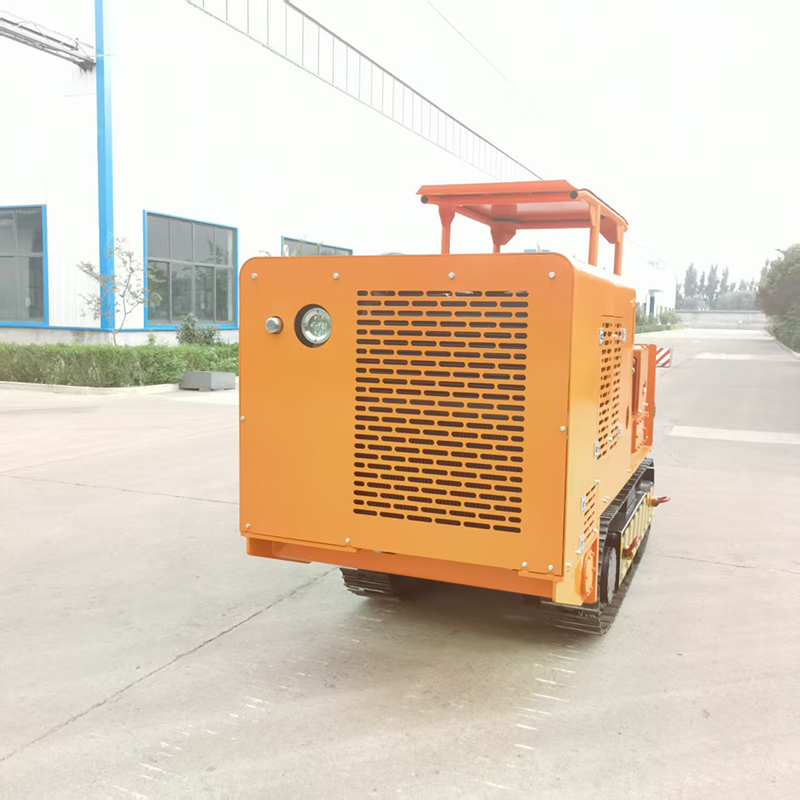 Большой погрузчик камня с боковой разгрузкой