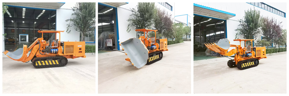 Средний погрузчик с боковой разгрузкой