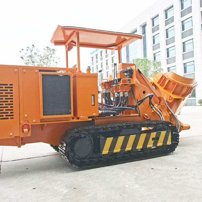 Loader Batu Pembuangan Samping Ganti Cepat